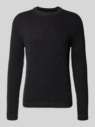 Slim Fit Strickpullover aus Baumwoll-Mix Modell 'DOVER' von JACK & JONES - 33