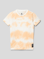 T-Shirt mit Allover-Muster von Garcia Orange - 15