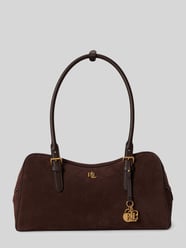 Henkeltasche aus echtem Veloursleder von Lauren Ralph Lauren - 8
