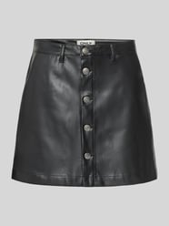 Spódnica mini o ktoju regular fit z imitacji skóry model ‘AMAZING-LIORA' od Only - 29
