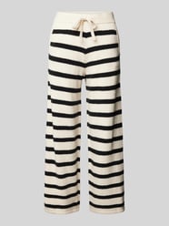 Wide leg broek met elastische band van Jake*s Casual - 23