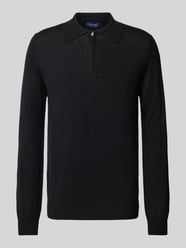 Gebreide pullover met korte ritssluiting van Christian Berg Men - 21