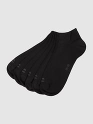 Sneakersocken mit Stretch-Anteil im 6er-Pack von camel active Grau / Schwarz - 40