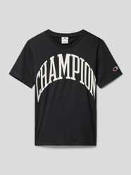 T-shirt z nadrukiem z logo model ‘Rochester’ od CHAMPION - 28