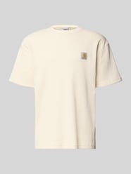 T-shirt met structuurpatroon model 'Nelson' van Carhartt Work In Progress - 22
