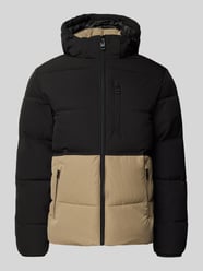 Steppjacke mit Reißverschlusstaschen Modell 'OWEN' von Jack & Jones Beige - 25