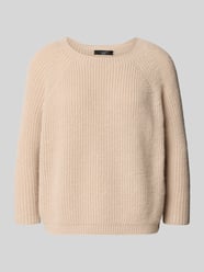 Regular Fit Strickpullover mit Woll-Anteil Modell 'XENO' von Weekend Max Mara Beige - 33