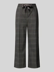 Regular Fit Culotte mit Bindegürtel von s.Oliver BLACK LABEL Grau - 25