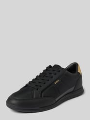 Lage sneakers met rubberzool van BOSS - 2