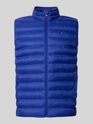 Kamizelka pikowana o kroju regular fit z wyhaftowanym logo od Tommy Hilfiger - 27