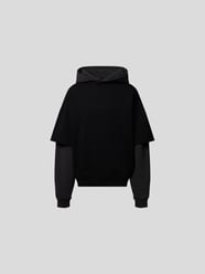 Hoodie in Two-Tone-Machart von Preach Grau / Schwarz - 31