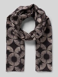 Szalik w stylu allover od MORE & MORE - 12