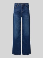 Relaxed Fit Jeans mit Kontrastnähten von OPUS Blau - 43