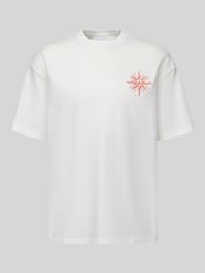 T-Shirt aus Leinen mit Rückenprint von adidas Originals - 3