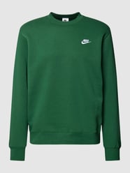 Sweatshirt mit Label-Stitching von Nike Grün - 17