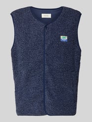Kamizelka o kroju straight fit z Naszywka z logo model 'Hoktown' od American Vintage - 32