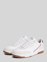 Sneaker aus echtem Leder mit Logo-Schriftzug von Tommy Hilfiger - 2