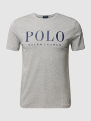 T-Shirt mit Label-Print von Polo Ralph Lauren Grau - 47