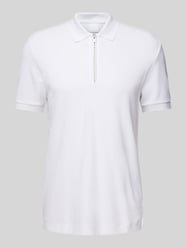 Koszulka polo o kroju regular fit z zamkiem błyskawicznym model ‘Paras’ od BOSS - 26