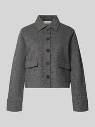 Regular Fit Kurzblazer aus Baumwoll-Mix von Marc O'Polo - 3