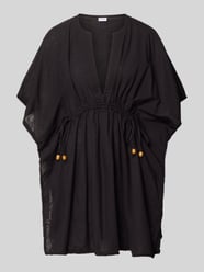 Kaftan z bawełny z dekoltem w serek od Jake*s Casual - 9