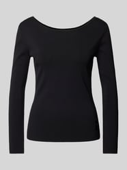 Longsleeve in Ripp-Optik von ARMANI EXCHANGE Schwarz - 33