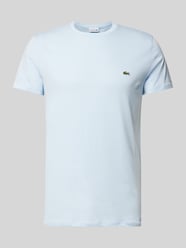 T-Shirt mit Rundhalsausschnitt Modell 'Supima' von Lacoste - 28