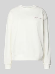 Bluza o kroju oversized z nadrukiem z tyłu od Marc O'Polo DENIM - 15
