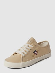 Sneakersy z nadrukami z logo od Gant Beżowy - 39