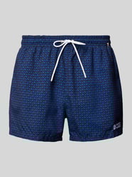 Badehose mit Logo-Stitching Modell 'Catfish' von BOSS - 3