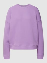 Sweatshirt met labelstitching van JAKE*S STUDIO WOMAN Paars - 31