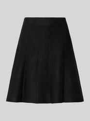 Minirock aus Viskose-Mix mit elastischem Bund von Apricot - 1