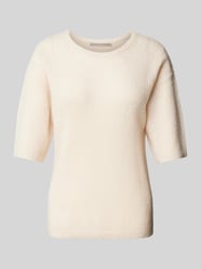 Sweter z dzianiny z prążkowanymi wykończeniami od (THE MERCER) N.Y. - 35