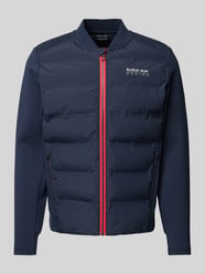 RED BULL RACING x Pepe Jeans - Sweatjacke mit Label-Print von RED BULL RACING X PEPE JEANS Blau - 23