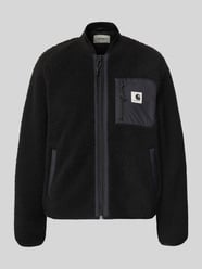 Fleecejacke im Allover-Look mit Reißverschluss Modell 'Janet' von Carhartt Work In Progress - 7