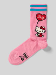 Sokken van Katoenmix Model 'HELLO KITTY LOVE' van Happy Socks - 9