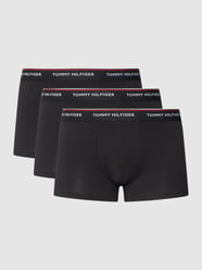 Boxershort met stretch in set van 3 van Tommy Hilfiger Grijs / zwart - 47