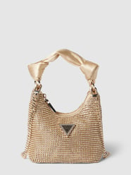 Hobo Bag mit Ziersteinbesatz Modell 'LUA' von Guess Gelb - 6