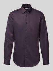 Slim fit zakelijk overhemd met knoopsluiting van Jake*s - 39