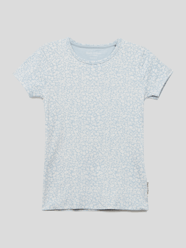 T-Shirt mit floralem Allover-Muster von Marc O'Polo Blau - 5
