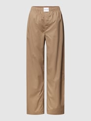 Pyjama-Hose mit Label-Patch von Calvin Klein Underwear Beige - 33