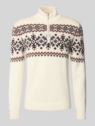 Strickpullover mit Troyer-Kragen von MCNEAL - 31