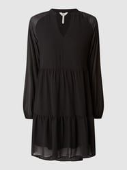 Kleid im Stufen-Look Modell 'Mila' von Object Schwarz - 43