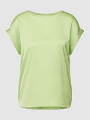 T-shirt met vaste mouwomslagen, model 'ELLETTE' van Vila Groen - 32