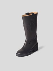 Stiefel mit Blockabsatz von MM6 Maison Margiela Schwarz - 48