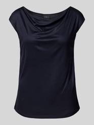 Loose fit shirt van pure viscose van s.Oliver BLACK LABEL - 7