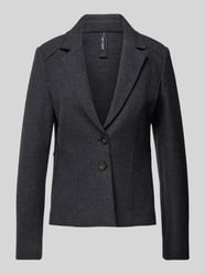 Blazer mit Reverskragen von Marc Cain Grau - 32