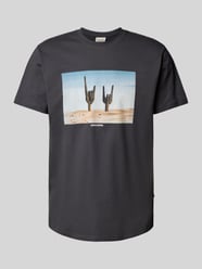 T-Shirt mit Rundhalsausschnitt Modell 'Cactus Sign' von Dedicated - 35