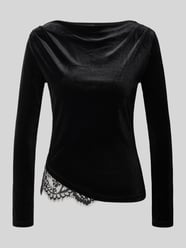 Langarmshirt mit asymmetrischem Spitzenbesatz von VERO MODA - 30