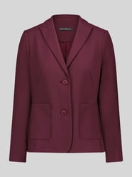 Regular Fit Kurzblazer mit aufgesetzten Taschen von Betty Barclay Bordeaux - 44